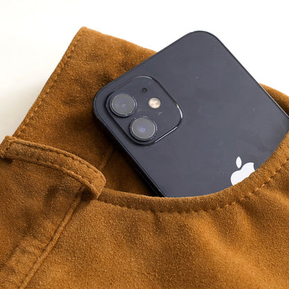 Brown Suede Fringe Leather Skirt Tassel Bodycon