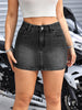 slim womens jean mini skirt