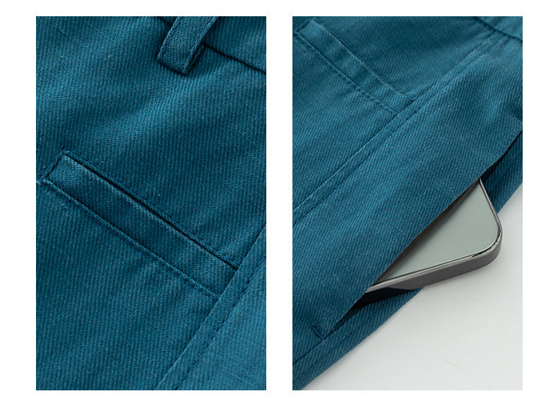 Casual Slacks with high waist summer drape