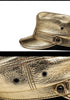Women’s Genuine Leather Captain Hat
