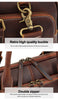 Men’s Leather Shoulder Bag Messenger Briefcase Laptop Bag