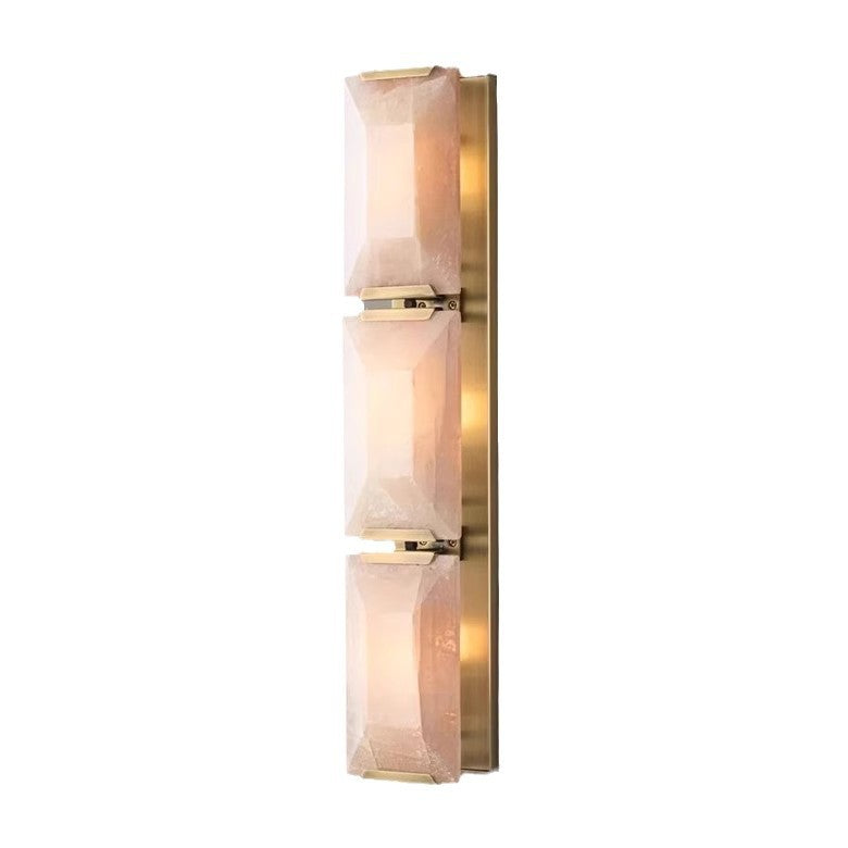 Modern Marble and Copper Wall Lamp Indoor Wall Sconce