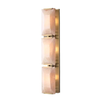 Modern Marble and Copper Wall Lamp Indoor Wall Sconce