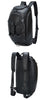 Mens Leather Travel Duffle Bag with Shoe Compartment