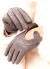 Women’s Leather Gloves in Perforated Lambskin for Driving and Riding