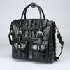 Men’s Crocodile Leather Business Briefcase Bag