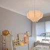Japanese Wabi-Sabi Silk Chandelier Pendant Light