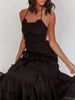 Tiered Backless Maxi Dress Summer Look