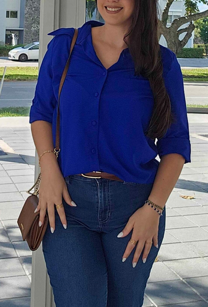 formal long sleeves womens work tops