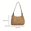 Straw Purse Shoulder Bag for Women Tote for Beach