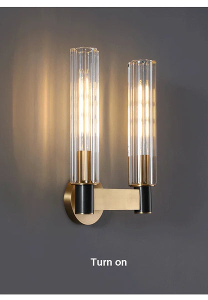 Modern Wall-Mounted Light Fixture for Bedroom or Living Room