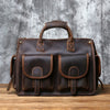 Vintage Leather Briefcase Men's Cowhide Bag