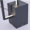 Minimalist Black Geometric Floor Lamp for Bedroom
