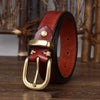 Genuine Leather Women’s Cincher Buckle Belt