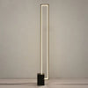 Minimalist Black Geometric Floor Lamp for Bedroom