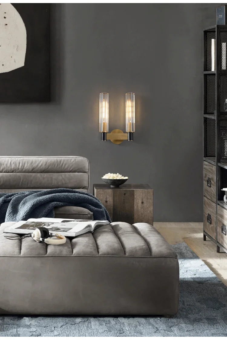 Modern Wall-Mounted Light Fixture for Bedroom or Living Room