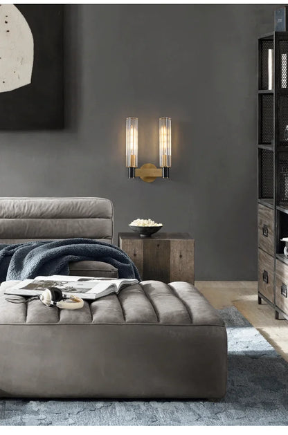 Modern Wall-Mounted Light Fixture for Bedroom or Living Room