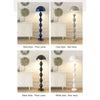 Cream Tall Macaron Mushroom Floor Lamp