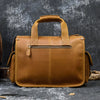 Laptop Briefcase Genuine Leather Shoulder Bag
