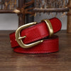 Genuine Leather Women’s Cincher Buckle Belt
