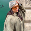 Brown Faux Suede Jacket Women’s Moto Bomber with Pockets