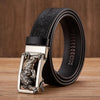 Tiger Buckle Genuine Leather Belt for Men