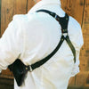 PU Leather Underarm Holster Wallet Medieval Chest Rig