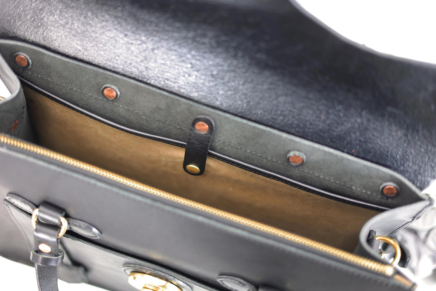Leather Business Travel Shoulder Bag