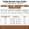 Geometric Boho Colorful Table Runner with Fringe