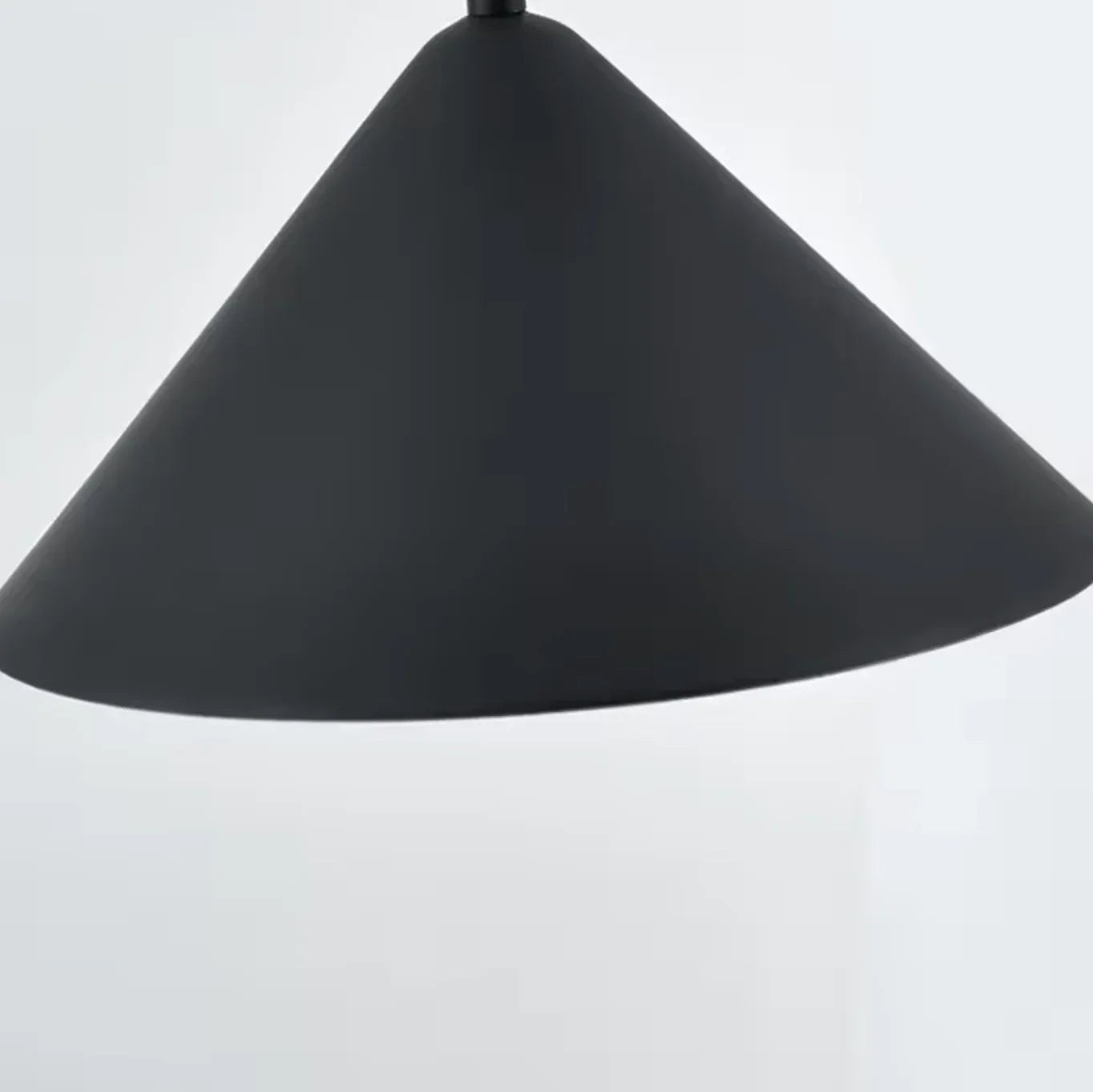Black Cone Wall Sconce Long Arm Scandinavian Wall Light Fixture
