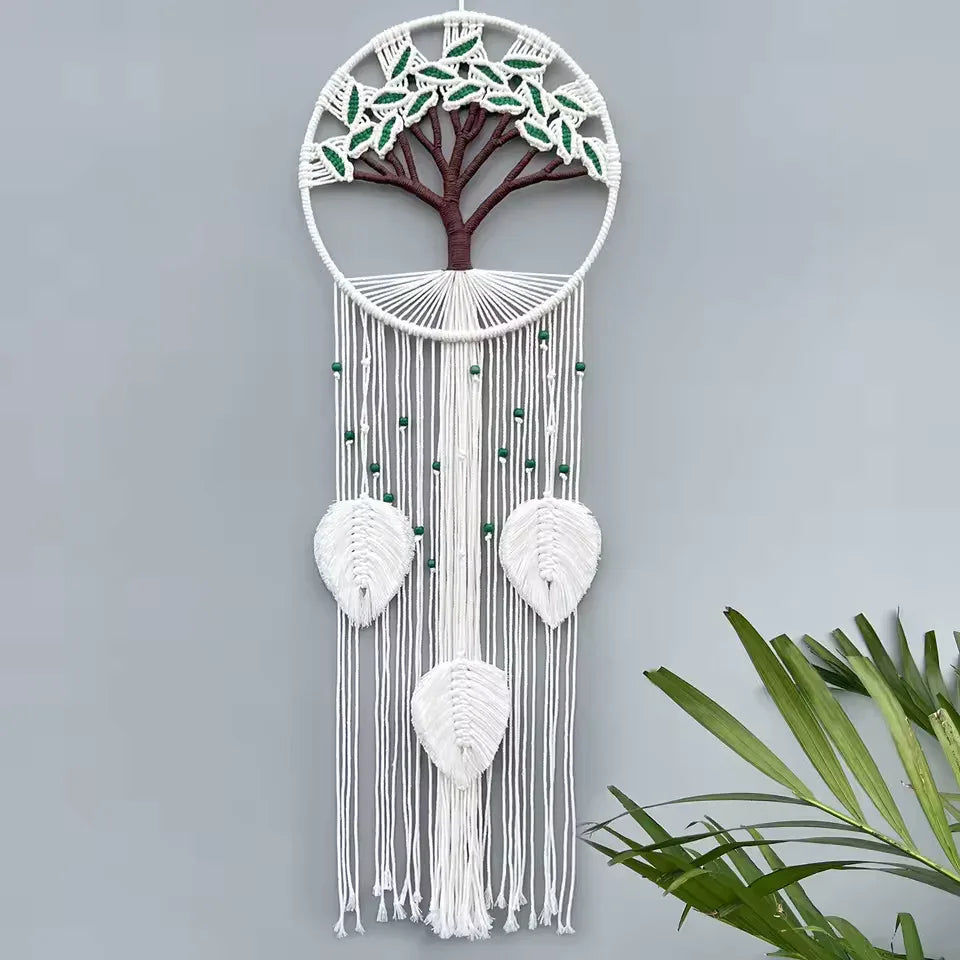 Macrame Tree of Life Dream Catcher Wall Hanging 2
