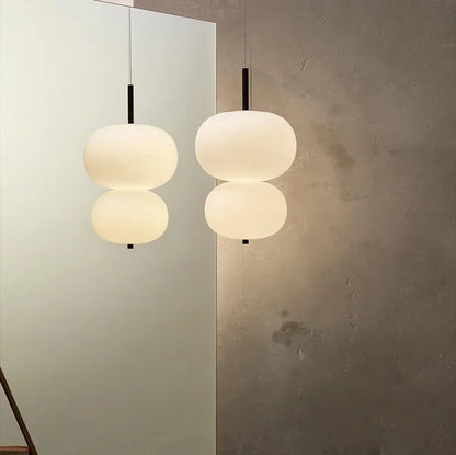 Nordic Double Globe Pendant Lamp Ceiling Light