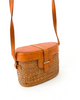 Natural Rattan Crossbody Bag