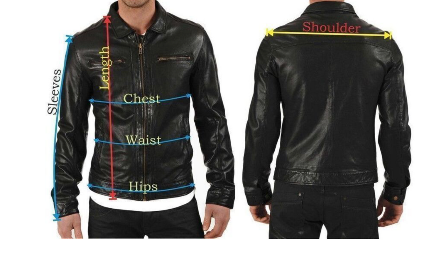 Men Genuine Lambskin Leather Jacket