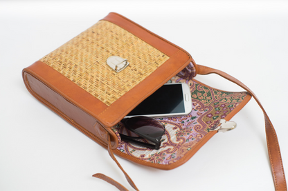 Rattan Crossbody Bag Bali