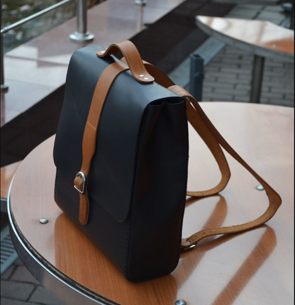 Women Leather Backpack Bag