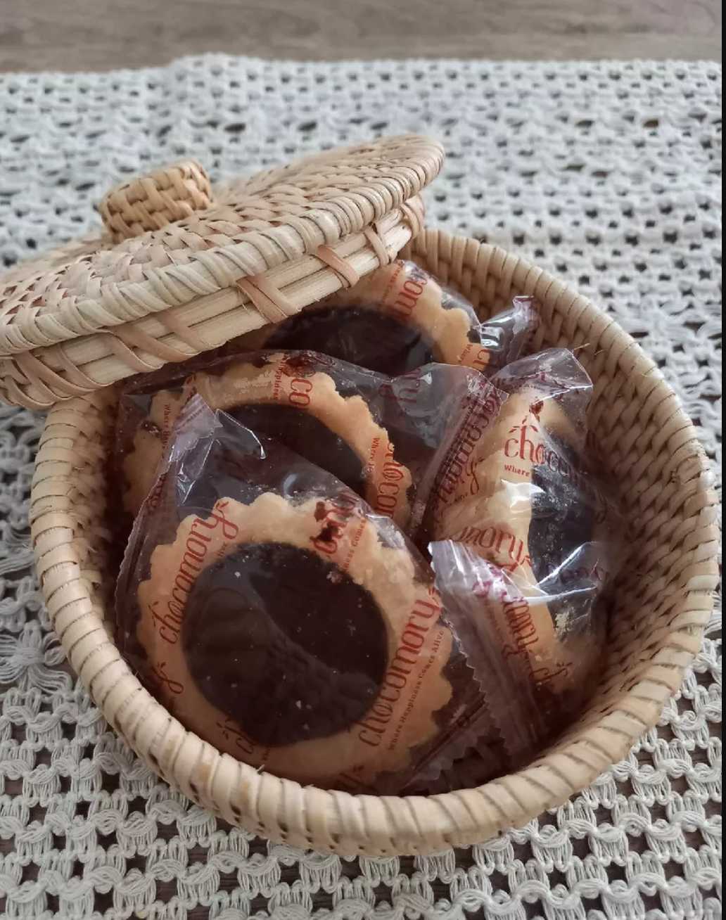 Rattan Storage Box Jar