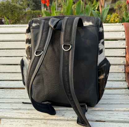 Western Cowhide Diaper Mommy Backpack