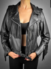 Women's Leather Fringe Jacket Midwest