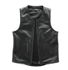 Mens Genuine Leather Vest Slim Fit