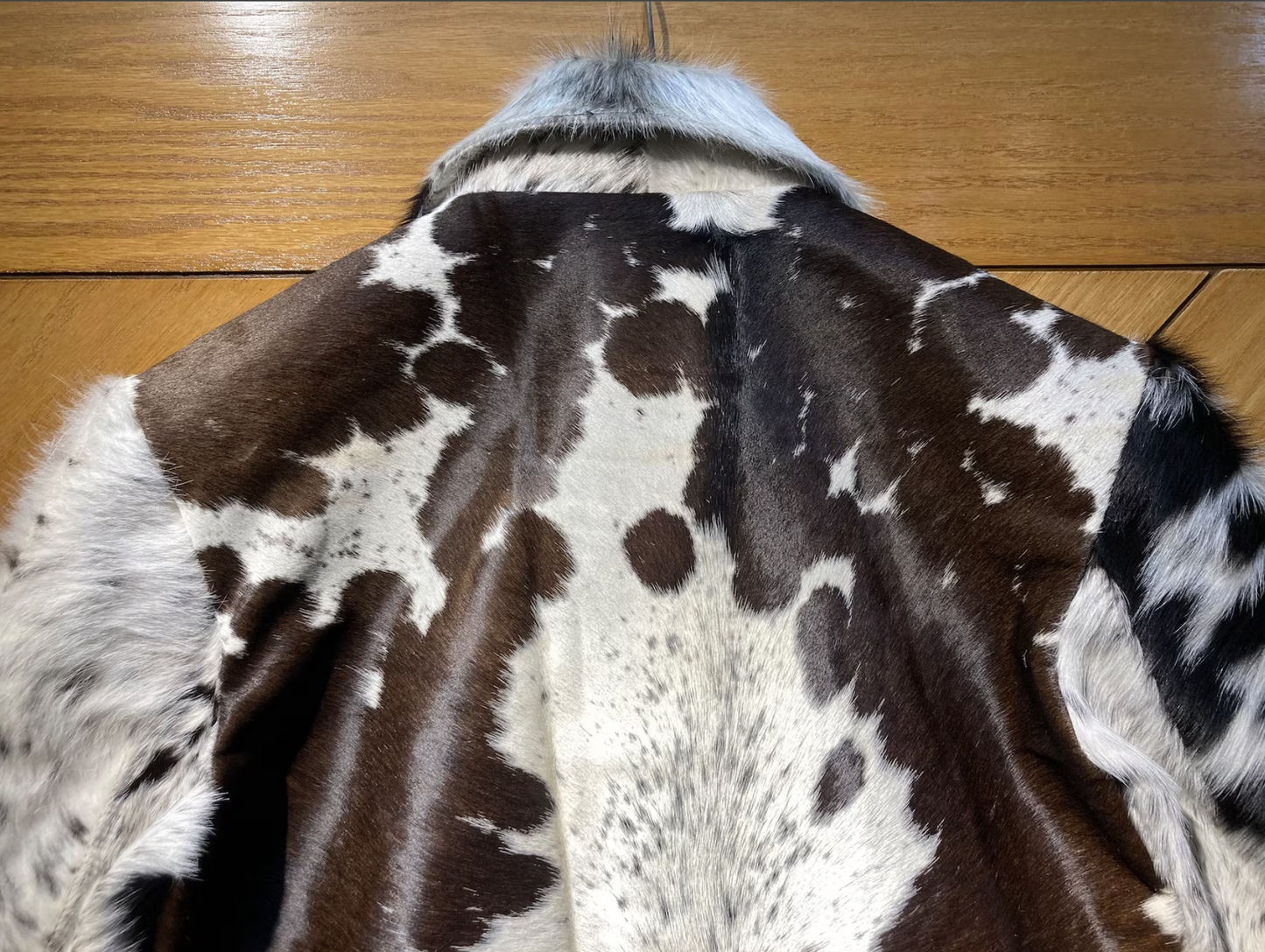 Hair On Hide Cow Skin Fur Jacket