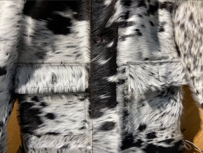 Hair On Hide Cow Skin Fur Jacket