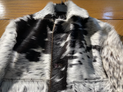 Hair On Hide Cow Skin Fur Jacket