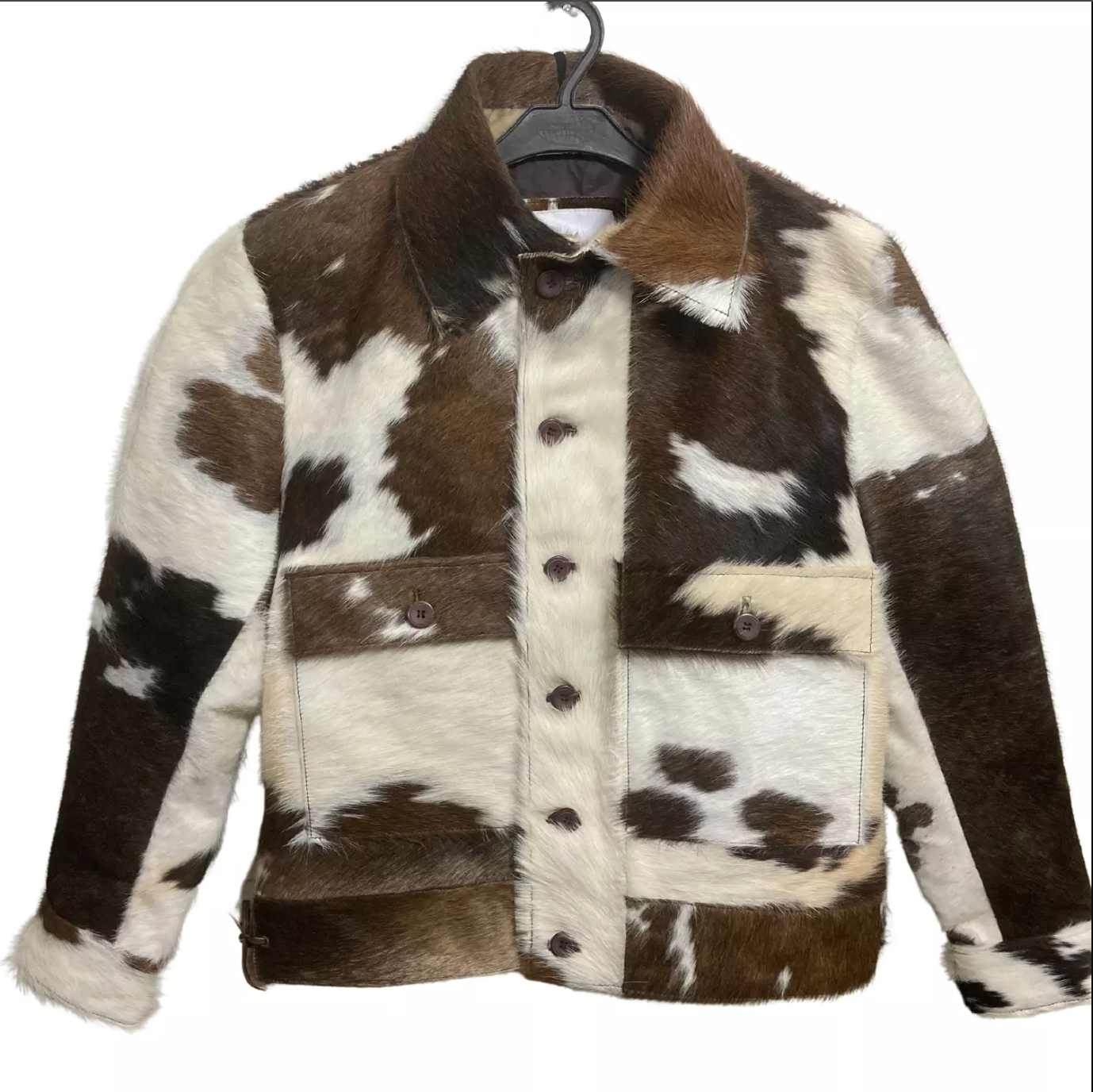 Genuine Cowhide Hair On Jacket Rodeo Style