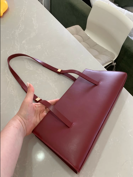 Genuine Leather Women's Underarm Shoulder Handbag