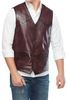 Handmade Genuine Leather Distressed Vest