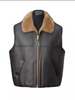 Real Fur Shearling Real Leather Fur Vest