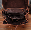 Genuine Leather Rucksack Backpack