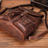 Genuine Leather Rucksack Backpack