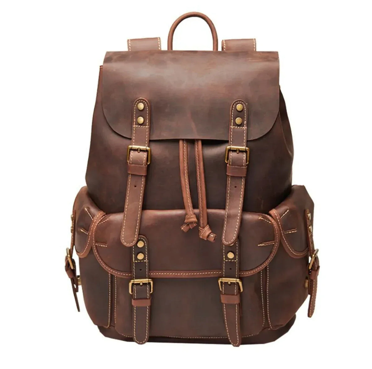Leather Overnight Backpack Rucksack – Boho Living Room